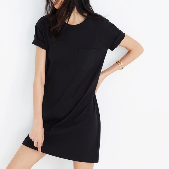 NWT Madewell Pocket T Shirt Dress - Picture 1 of 10